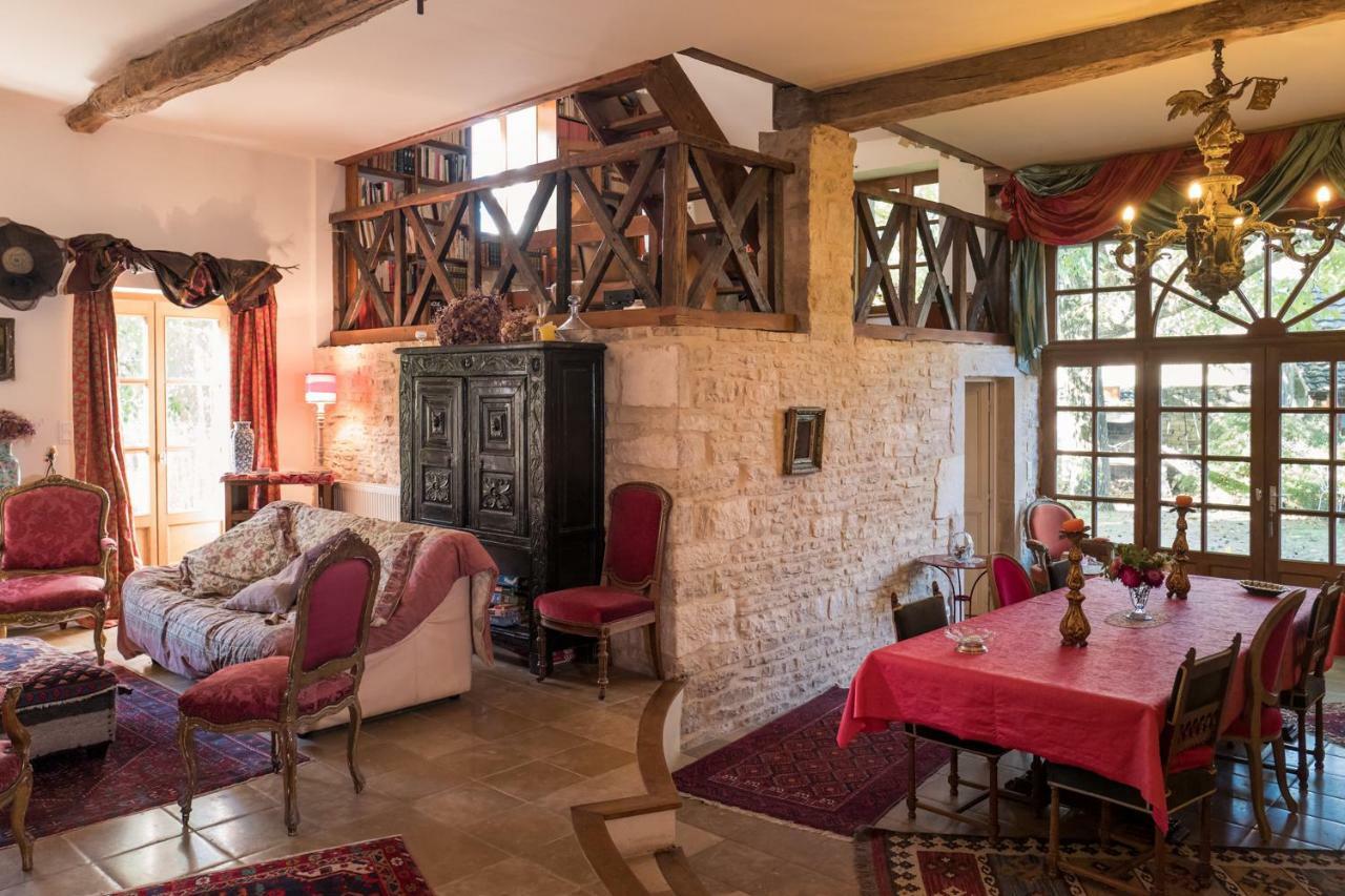 La Cuverie Du Chateau Corcelles-les-Arts Bagian luar foto